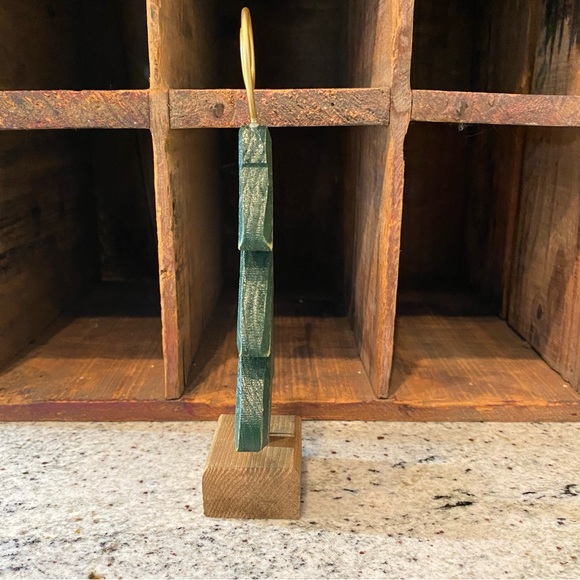 Wooden Christmas Tree Card/Photo Holder - Picture 4 of 5